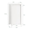 SoBuy Mobile portabiancheria 45x35x85.5cm BZR100-W