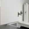 SoBuy BZR108-II-W Mobile Sottolavabo Bagno Mobile Base per Lavabo a Terra con 2 Ante Bianco 60x30x60cm