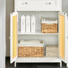 SoBuy Mobiletto cassettiera in rattan 60x35x88cm BZR120-W