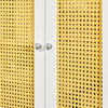 SoBuy Mobiletto cassettiera in rattan 60x35x88cm BZR120-W
