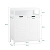 SoBuy Mobiletto armadietto 70x35x90cm BZR121-W