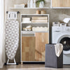 SoBuy Credenza con portabiancheria 64x33x110cm BZR143-WN
