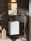 SoBuy Set Specchio+ Mobile lavabo BZR170-SET