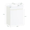 SoBuy Mobile sottolavabo 41x25x52cm BZR170-W
