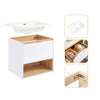 SoBuy Mobile base per lavabo 61x46x59 cm BZR171-N