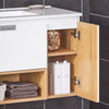 SoBuy Mobile base per lavabo 80x46x54cm BZR178-WN