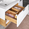 SoBuy Mobile base per lavabo 80x46x54cm BZR178-WN