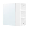SoBuy Armadietto pensile con specchio 57x30x61 cm BZR184-W