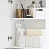 SoBuy Armadietto pensile con specchio 57x30x61 cm BZR184-W