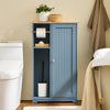 SoBuy Mobiletto Armadietto da bagno Grigio 50x21x86cm BZR189-HG