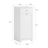 SoBuy Mobile portabiancheria 40x38x90cm BZR21-W