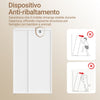 SoBuy BZR218-W Dulap baie cu economie de spațiu cu coș de rufe - Dulap pentru rufe alb Dulap baie îngust cu 2 sertare din material Dulap economisitor de spațiu 50x30x105 cm