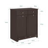 SoBuy Mobile portabiancheria 78x38x91cm BZR33-BR