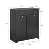 SoBuy Mobile portabiancheria 78x38x91cm BZR33-SCH