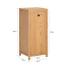 SoBuy Mobile portabiancheria 40x35x90cm BZR96-N