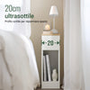 SoBuy FBT111-WN Comodino Moderno o Tavolino da Notte con Cassetto Bianco 20x35x60 cm