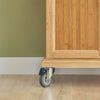 SoBuy Carrello in bambù 74x46x92cm FKW13-N