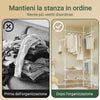 SoBuy Dressing 195x42x295cm FRG34-II-W