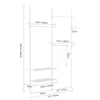 Sobuy Walk-in Closet 224x37x270cm FRG34-W (копие)