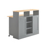 SoBuy Credenza con ruote 110x68x97cm FSB36-HG
