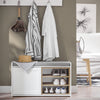SoBuy Panca scarpiera 80x35x45cm FSR109-WN