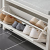 SoBuy Panca scarpiera 80x29x50cm FSR161-W