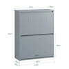 SoBuy Scarpiera 61x26x81cm FSR165-K-HG