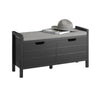 SoBuy Panca scarpiera 91x31x50cm FSR63-SCH