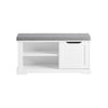 SoBuy Panca scarpiera 90x30x45cm FSR84-W