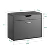 SoBuy Panca scarpiera 60x30x50cm FSR95-HG