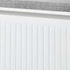 SoBuy Panca scarpiera bianca 80x26x45cm FSR98-L-W