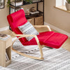 Собуи люлеещ се стол Релаксиране на фотьойл Червено фотьойл Регулируеми крака FST16-R
