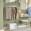 Гардероб с гардероб Sobuy, регулируем KLS04-HG на височина и дължина