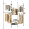 Sobuy регулируем гардероб 311x37x285cm KLS04-HG (копие)
