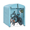 Sobuy KLS11-BL Garage Auto per Esterno Tenda per Bicicletta Box Moto Impermeabile Tendone per Auto Moto e Attrezzi Capanno da Giardino e Ripostiglio da Esterno Azzurro 120x176x163 cm