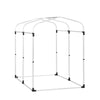 Sobuy KLS11-GR Garage Auto per Esterno Tenda per Bicicletta Box Moto Impermeabile Tendone per Auto Moto e Attrezzi Capanno da Giardino e Ripostiglio da Esterno Verde 120x176x163 cm