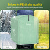 Sobuy KLS11-GR Garage Auto per Esterno Tenda per Bicicletta Box Moto Impermeabile Tendone per Auto Moto e Attrezzi Capanno da Giardino e Ripostiglio da Esterno Verde 120x176x163 cm