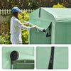 Sobuy KLS11-GR Garage Auto per Esterno Tenda per Bicicletta Box Moto Impermeabile Tendone per Auto Moto e Attrezzi Capanno da Giardino e Ripostiglio da Esterno Verde 120x176x163 cm