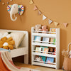 SoBuy Libreria salvaspazio per bambini 60x12x80cm KMB08-K-W