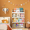 SoBuy Libreria salvaspazio per bambini 80x12x118cm KMB08-W