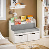 SoBuy Panca con libreria per bambini 100x45x70cm KMB66-W