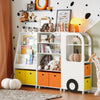 SoBuy Libreria scaffale per bambini 50x31x110cm KMB67-W