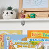 SoBuy Libreria scaffale per bambini 60x25x110cm KMB69-W
