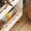 SoBuy Libreria per bambini in gomma 75x15x120cm KMB77-W