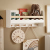 Гардероб с стена Sobuy за деца с детски рафт 73x30x15cm kmb78-w