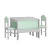 SoBuy Tavolo con 2 sedie per bambini 60x60x48cm KMB88-HG