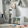 SoBuy Libreria scaffale per bambini 90x30x82cm KMB89-HG