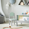 SoBuy Tavolo con 2 sedie per bambini 60x60x48cm KMB88-HG
