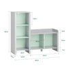 SoBuy Libreria scaffale per bambini 90x30x82cm KMB89-HG
