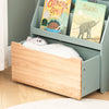 SoBuy KMB95-GR Libreria montessoriana per bambini Scaffale portagiochi con contenitore Portariviste Verde 62x30x80cm
